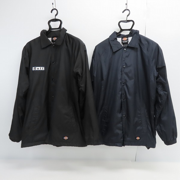 実際に弊社で買取させて頂いた Dickies/ディッキーズ ワークジャケット ブラック ネイビー/S 2点セット