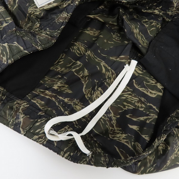 実際に弊社で買取させて頂いたCRIMIE/クライミー カモフラージュ柄 ナイロン ハーフパンツ/ショートパンツ C1K1-PT01/XXLの画像 4枚目