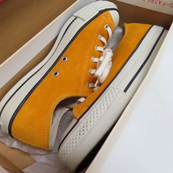 実際に弊社で買取させて頂いたCONVERSE/コンバース MADE IN JAPAN/メイドインジャパン/日本製 SUEDE AS J OX/26.5の画像 7枚目