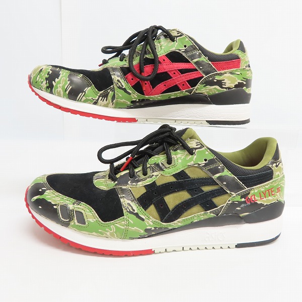 実際に弊社で買取させて頂いたASICS××ATMOS/アシックス×アトモス Gel-Lyte III Tiger Camo/タイガー ゲルライト 3/HK724 8890/28.5の画像 2枚目