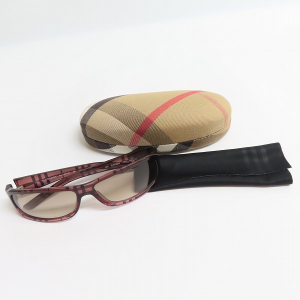実際に弊社で買取させて頂いたBURBERRY by SAFILO/バーバリー サングラス/アイウェア B 8439/S の画像 8枚目