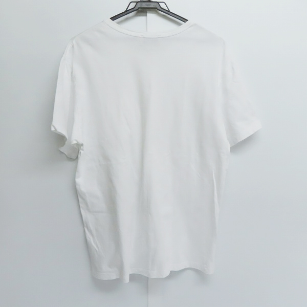 実際に弊社で買取させて頂いたMAISON KITSUNE/メゾンキツネ キツネ刺繍 胸ポケット Tシャツ SS17M704 /Sの画像 1枚目