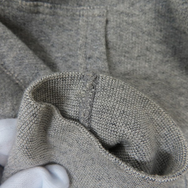 実際に弊社で買取させて頂いたTHE CRIMIE/クライミー マリアプリント ジップアップパーカー グレー/Lの画像 7枚目