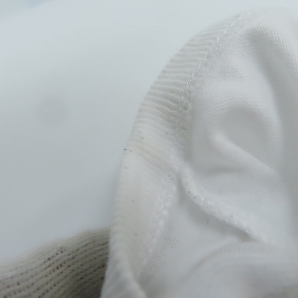 実際に弊社で買取させて頂いたMAISON KITSUNE/メゾンキツネ キツネ刺繍 胸ポケット Tシャツ SS17M704 /Sの画像 6枚目