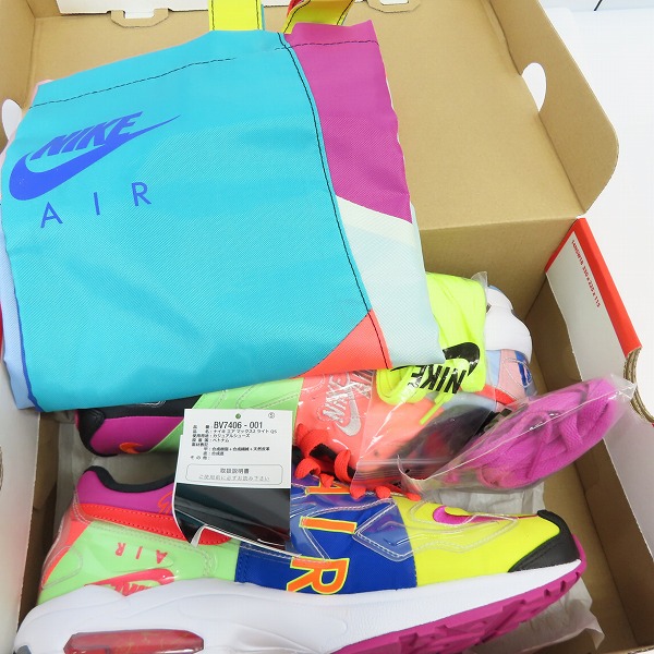 実際に弊社で買取させて頂いた【未使用】NIKE×ATMOS/ナイキ×アトモス AIR MAX2 LIGHT QS/エアマックス2 ライトQS BV7406-001/26.5の画像 8枚目