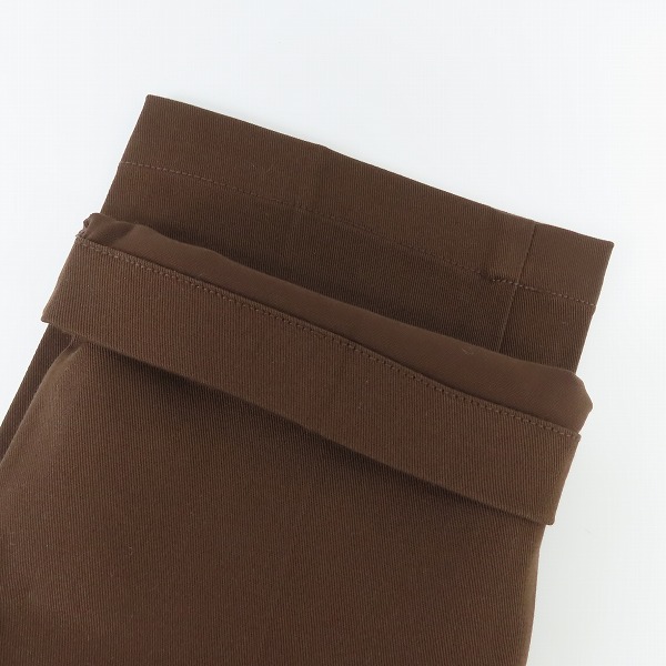 実際に弊社で買取させて頂いたTHE CRIMIE×Dickies/クライミー×ディッキーズ ワークパンツ ブラウン/Lの画像 8枚目