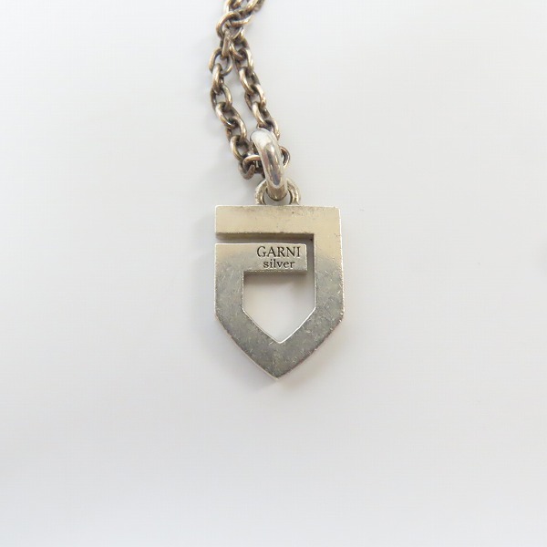 実際に弊社で買取させて頂いたGARNI/ガルニ Gロゴ トップ ペンダント/ネックレスチェーンの画像 2枚目