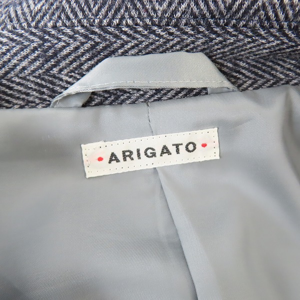実際に弊社で買取させて頂いたBLUE BLUE/ブルーブルー ARIGATO 2B テーラードジャケット/3の画像 3枚目