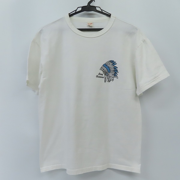 実際に弊社で買取させて頂いたFLAT HEAD/フラットヘッド Motorcycle Race プリント Tシャツ /40