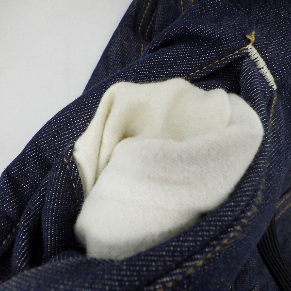 実際に弊社で買取させて頂いたMIHARA YASUHIRO/ミハラヤスヒロ デニムジャケット/FT911202/46の画像 5枚目