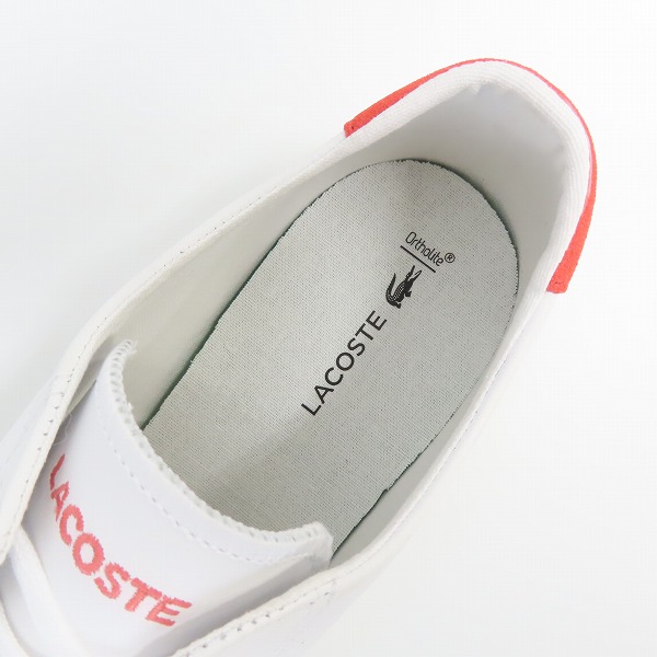 実際に弊社で買取させて頂いたLACOSTE/ラコステ GRIPSHOT スニーカー CM00541/UK9.5の画像 4枚目