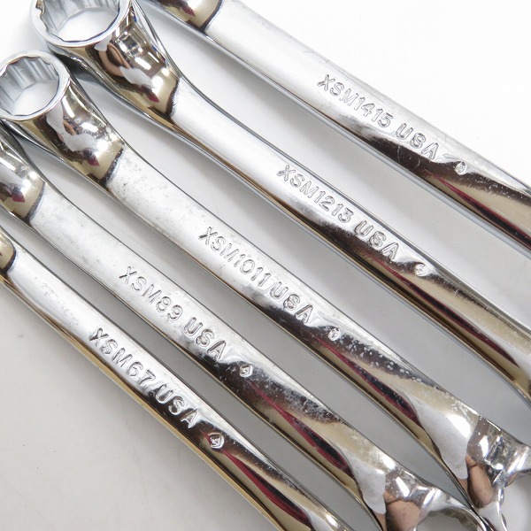実際に弊社で買取させて頂いたSnap-on/スナップオン オフセットメガネレンチ XSM67/89/1011/1213/1415/XBM810/1214/1719/2224 9点セットの画像 3枚目