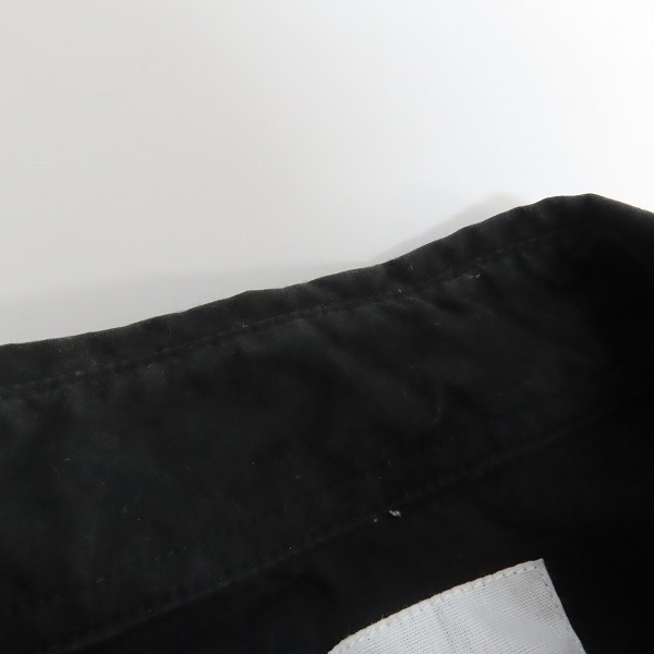 実際に弊社で買取させて頂いたuniform experiment/ユニフォームエクスペリメント ペイント加工シャツ/ブラック/UE-150022/2の画像 5枚目