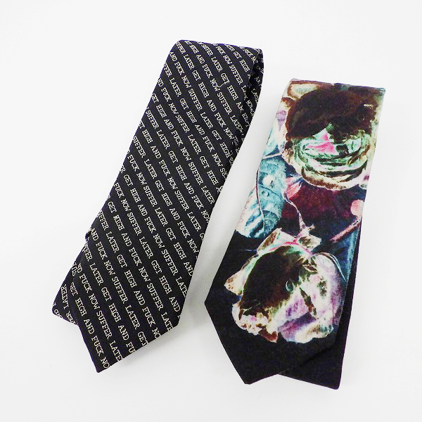 実際に弊社で買取させて頂いたLAD MUSICIAN/ラッドミュージシャン 総柄 ネクタイ 2点セット