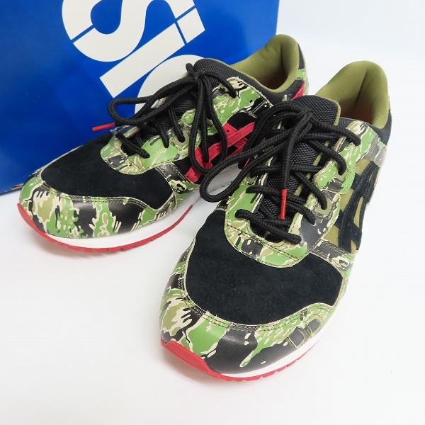 実際に弊社で買取させて頂いたASICS××ATMOS/アシックス×アトモス Gel-Lyte III Tiger Camo/タイガー ゲルライト 3/HK724 8890/28.5
