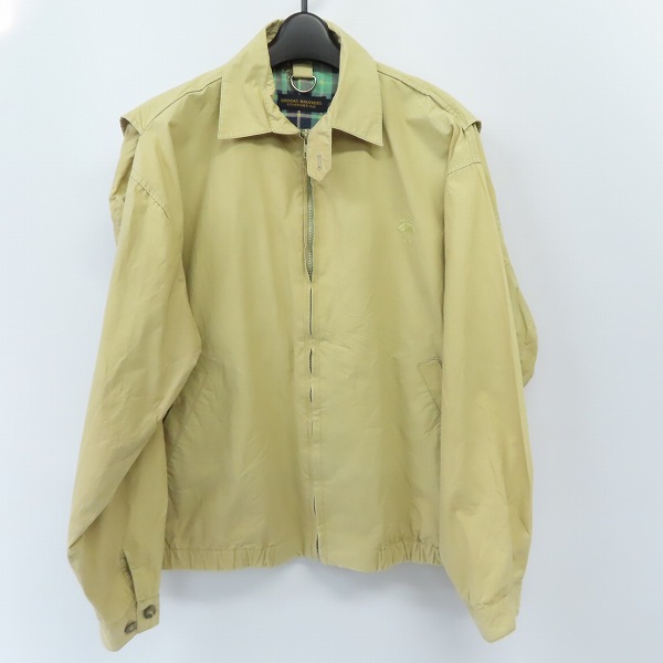 実際に弊社で買取させて頂いたBROOKS BROTHERS/ブルックスブラザーズ ジップアップジャケット ベージュ S