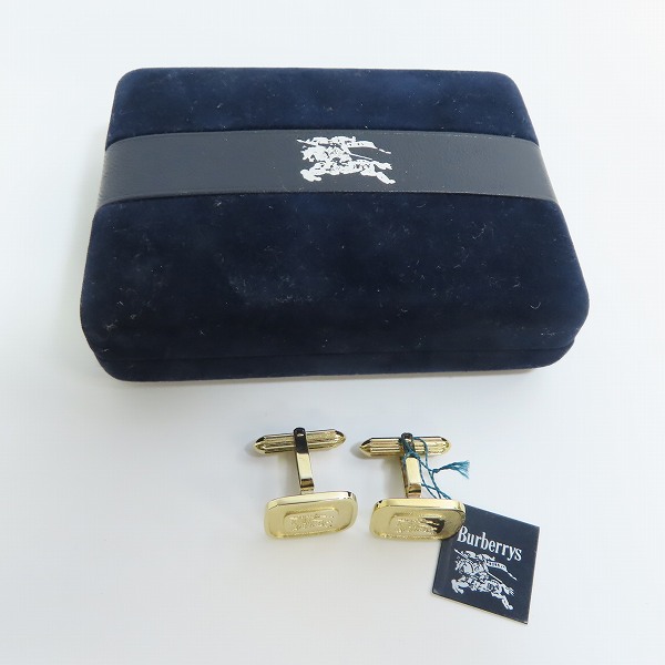実際に弊社で買取させて頂いたBurberry/バーバリー SILVER925/シルバー カフスボタンの画像 5枚目