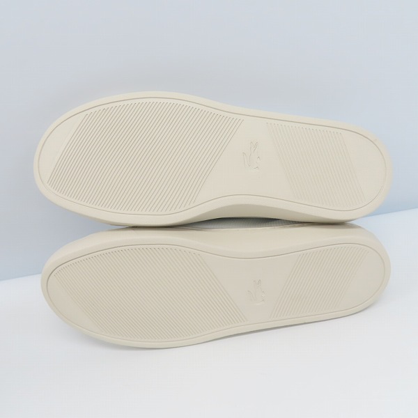 実際に弊社で買取させて頂いた【未使用】LACOSTE/ラコステ LA PIQUEE 0721 2 スニーカー CM00321/UK9.5の画像 2枚目