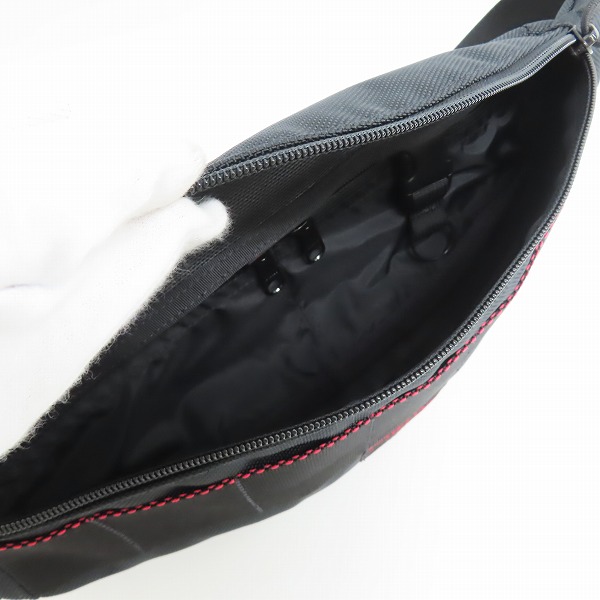 実際に弊社で買取させて頂いたBRIEFING/ブリーフィング ボディバック ブラックの画像 3枚目