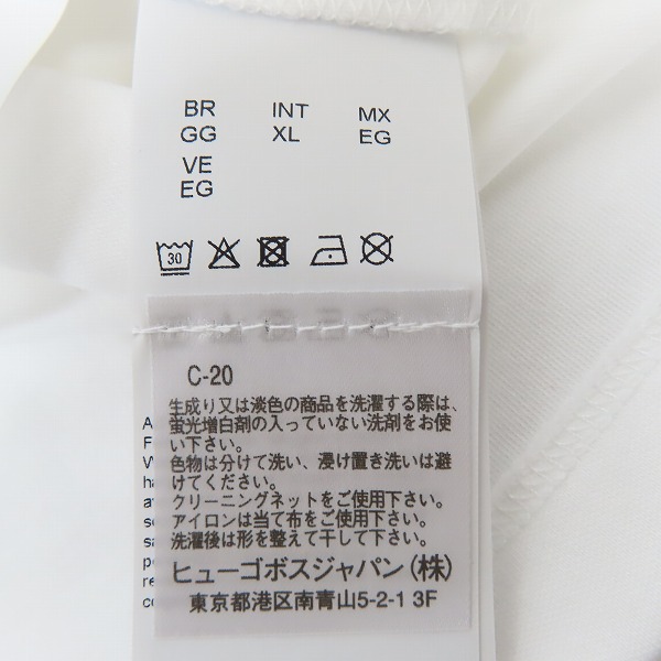 実際に弊社で買取させて頂いたHUGO BOSS/ヒューゴボス DAVID BOWIE/デヴィッド・ボウイ Relaxed-Fit T-shirt 50427467/XLの画像 4枚目