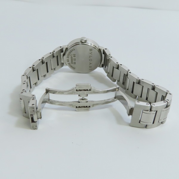 実際に弊社で買取させて頂いたBVLGARI/ブルガリ ブルガリブルガリ レディース クォーツ腕時計 BB23SS【動作未確認】の画像 3枚目