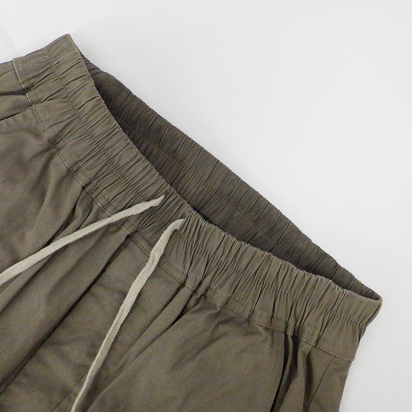 実際に弊社で買取させて頂いたRick Owens/リックオウエンス 21SS DRAWSTRING LONG/ドローストリング ロング RU21S6380-TE/46の画像 2枚目