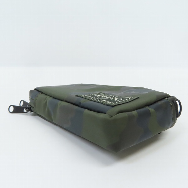 実際に弊社で買取させて頂いたHEAD PORTER/ヘッドポーター OLIVEDRAB オリーブドラブ コインケース/カードケースの画像 2枚目