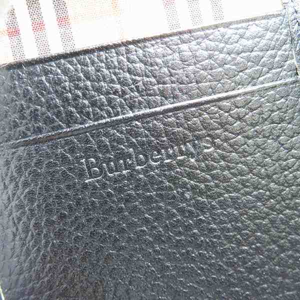 実際に弊社で買取させて頂いたBurberrys/バーバリーズ レザー 二つ折り カードケース/パスケースの画像 5枚目