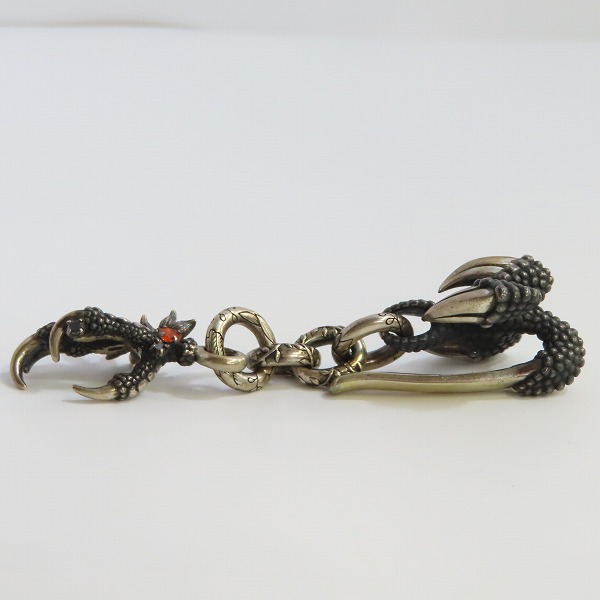 実際に弊社で買取させて頂いたBloody Mary/ブラッディマリー ナイトレイヴン ベルトフック/キーホルダー【キーリング欠品】の画像 3枚目