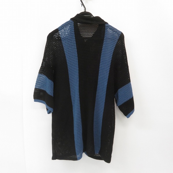 実際に弊社で買取させて頂いたHARE/ハレ ラインメッシュ ニット カーディガン HA020398AD/Fの画像 1枚目