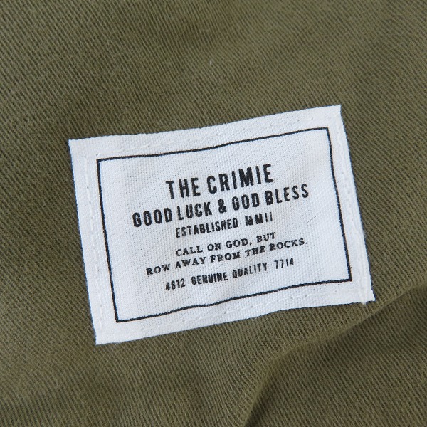 実際に弊社で買取させて頂いたCRIMIE/クライミー 内ボア ミリタリーベスト CR1-02L5-JK34/Lの画像 4枚目