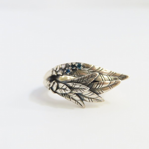 実際に弊社で買取させて頂いたBloody Mary/ブラッディマリー ビビット リング 雛鳥 w/ブルーダイヤ 7号の画像 1枚目