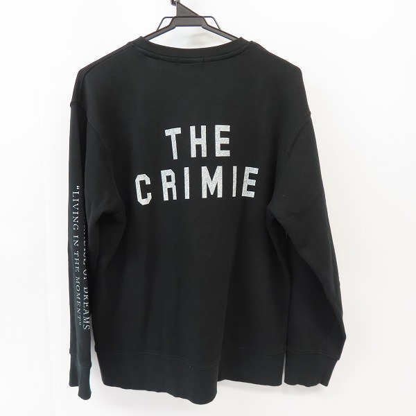 実際に弊社で買取させて頂いたTHE CRIMIE/クライミー ロゴスウェット CIH5-SW03/Lの画像 1枚目