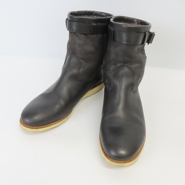 実際に弊社で買取させて頂いたPaul Smith/ポールスミス RED EAR/レッドイヤー ムートン ワークブーツ/7