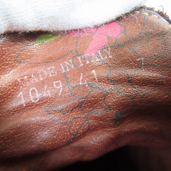 実際に弊社で買取させて頂いたPaul Smith/ポールスミス レースアップ レザー カントリーブーツ/7の画像 5枚目