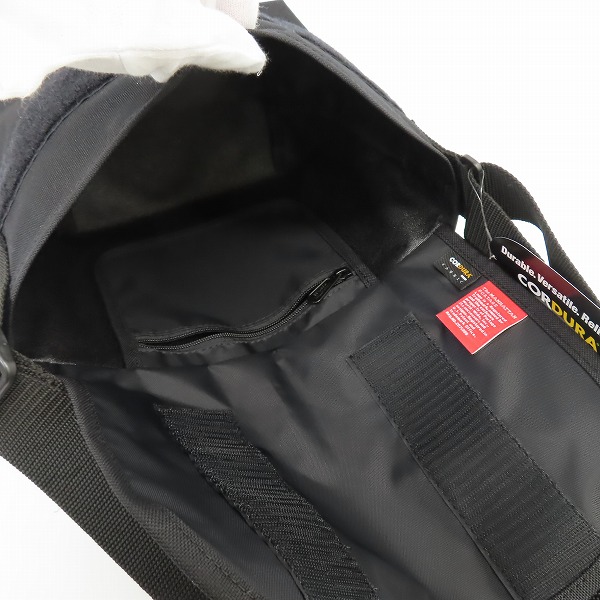 実際に弊社で買取させて頂いた(2)【未使用】Manhattan Portage/マンハッタンポーテージ　ショルダーバッグ メンズ レディース ブラック MP1605の画像 3枚目