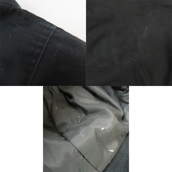 実際に弊社で買取させて頂いたCRIMIE/クライミー ZACK BACK SATIN THINSULATE MA-1 JACKET/バックサテン シンサレート ジャケット CR1-02L5-JK38/Mの画像 9枚目