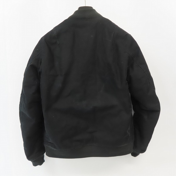 実際に弊社で買取させて頂いたCRIMIE/クライミー ZACK BACK SATIN THINSULATE MA-1 JACKET/バックサテン シンサレート ジャケット CR1-02L5-JK38/Mの画像 1枚目
