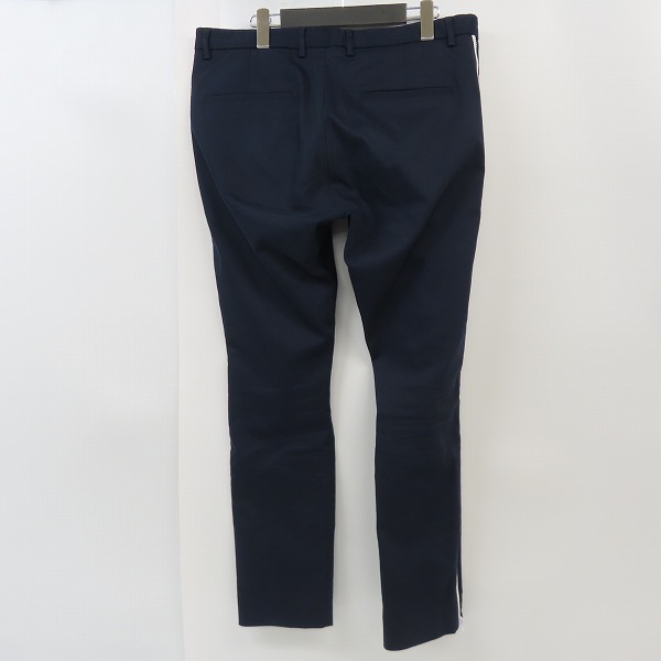 実際に弊社で買取させて頂いたHUGO BOSS/ヒューゴボス エクストラ スリム フィット コットン ブレンド パンツ ウィズ ジッパー レッグ 50387567/34Rの画像 1枚目