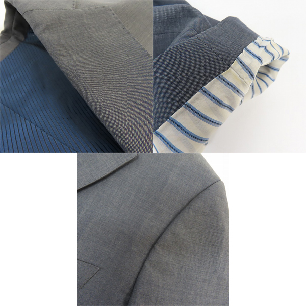 実際に弊社で買取させて頂いたHUGO BOSS/ヒューゴボス ウールテーラードジャケット/50の画像 7枚目