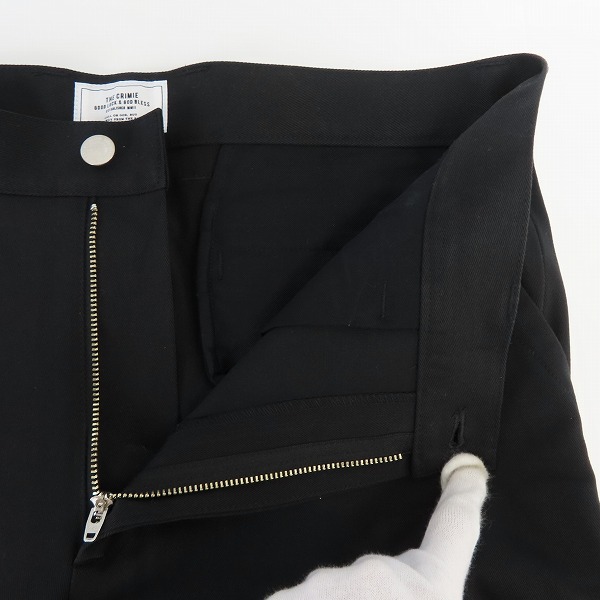 実際に弊社で買取させて頂いたTHE CRIMIE×Dickies/クライミー×ディッキーズ ワークパンツ ブラック/Lの画像 4枚目