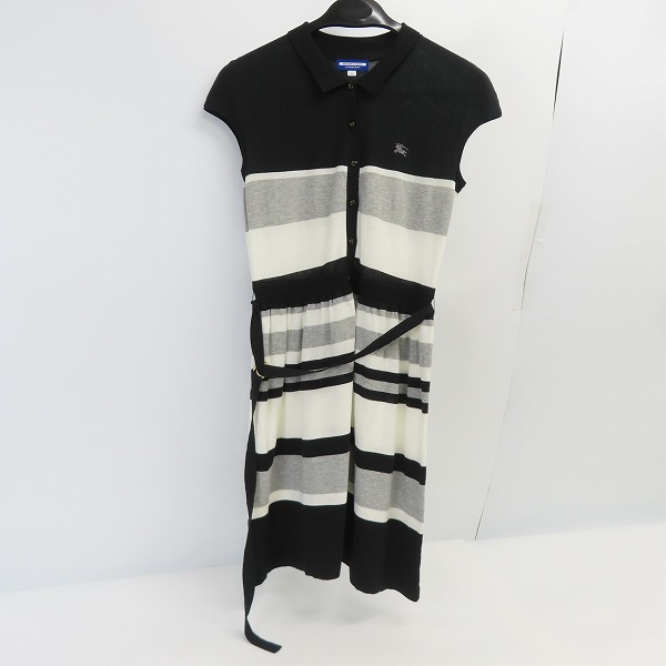 実際に弊社で買取させて頂いたBurberry Blue Label/バーバリーブルーレーベル Sleeveless Dress/ノースリーブワンピース E1J91-144-09/38