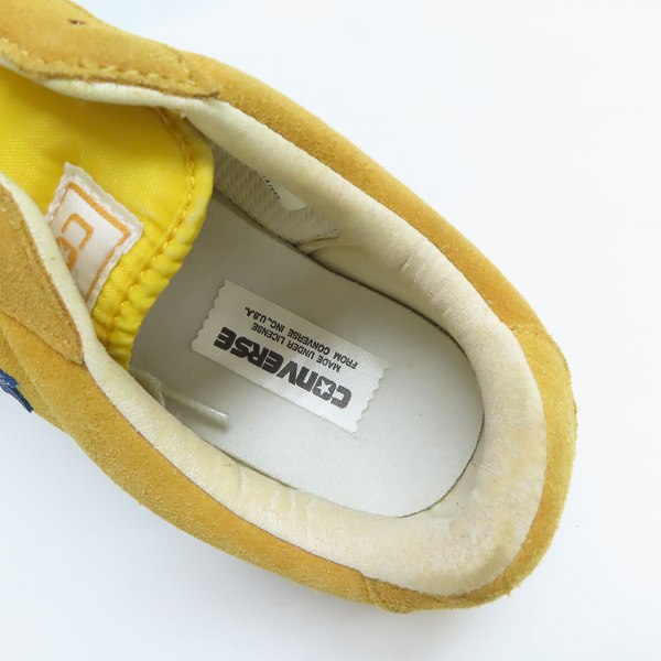 実際に弊社で買取させて頂いた【難有り】CONVERSE/コンバース ROAD STAR SUEDE ロードスター スエード 9.5の画像 4枚目