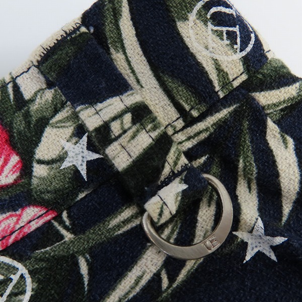 実際に弊社で買取させて頂いたuniform experiment/ユニフォームエクスペリメント 14SS ANKLE CUT SLACKS/花柄 スター UE-140008/2の画像 5枚目