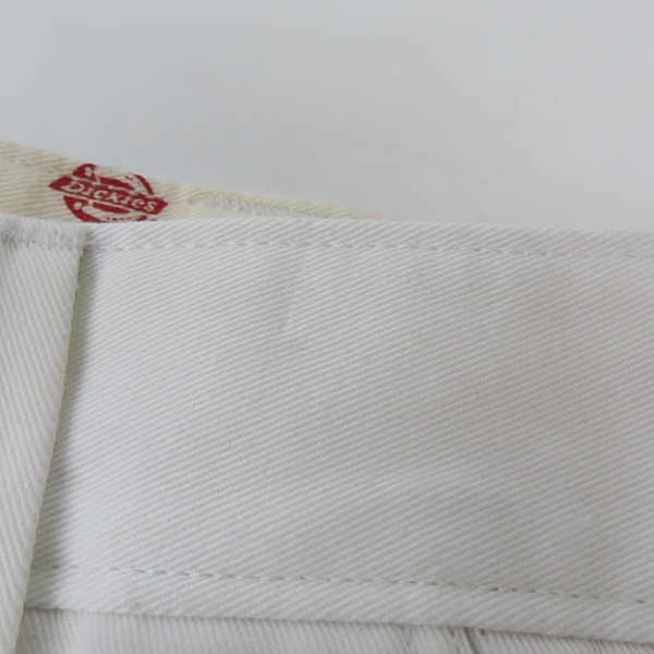実際に弊社で買取させて頂いたDickies/ディッキーズ ショートパンツ ホワイト WL875LH1 /26の画像 6枚目