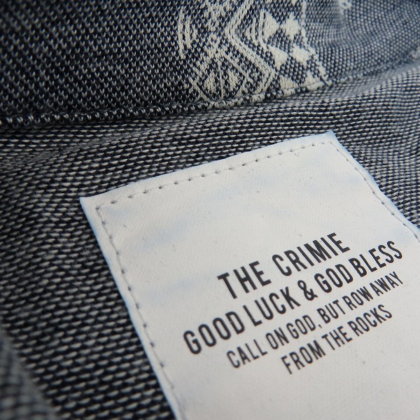 実際に弊社で買取させて頂いたCRIMIE/クライミー BANDANA GOWN SHIRT/バンダナ柄 ガウンシャツ/ロングシャツ CR1-02A1-SL04/Mの画像 5枚目