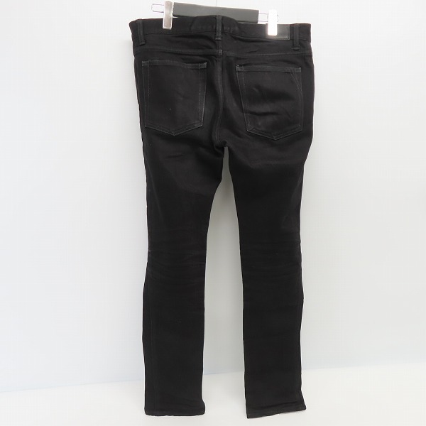 実際に弊社で買取させて頂いたCRIMIE/クライミー ストレッチファブリック ブラックデニムパンツ/Lの画像 1枚目