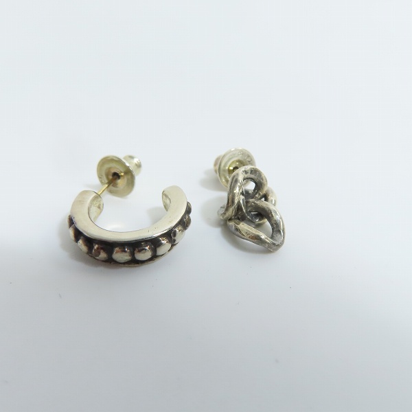 実際に弊社で買取させて頂いた【おまとめ】GARNI/ガルニ ピアス SV925×K18の画像 1枚目