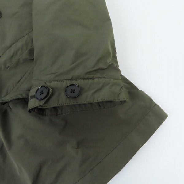 実際に弊社で買取させて頂いたTOMORROWLAND/トゥモローランド ナイロン ミリタリー ジャケット 63-08-85-08101 /Sの画像 9枚目