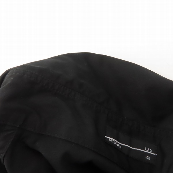 実際に弊社で買取させて頂いたLAD MUSICIAN/ラッドミュージシャン フレンチスリーブ ビッグシャツ ノースリーブ シャツ 2319-106/42の画像 5枚目